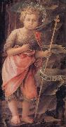 Fra Filippo Lippi Details of The Adoration of the Infant Jesus oil painting reproduction